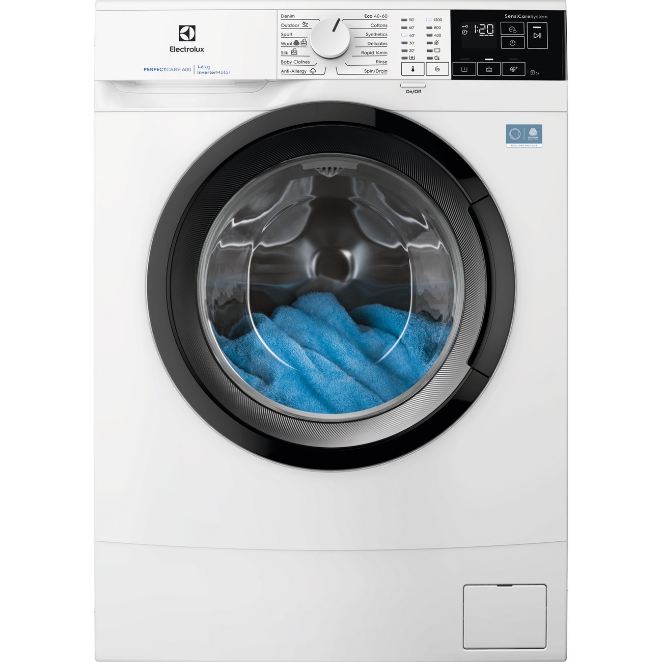 Electrolux veļas mazg.mašīna(front.ielāde), 6kg