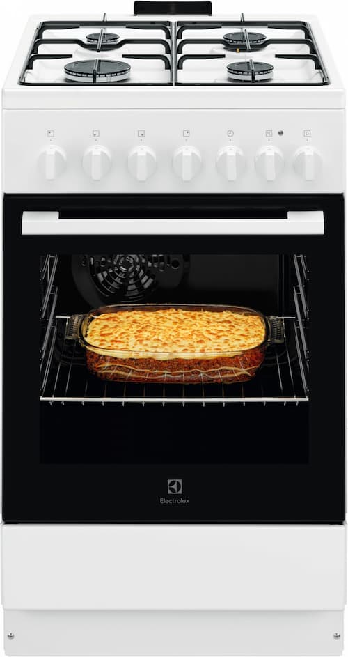 Electrolux gāzes plītselektrisko cepeškrāsni, 50cm, LKK520032W