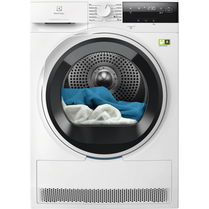 Electrolux veļas žāvētājssiltumsūkni 700 DelicateCare, 9kg