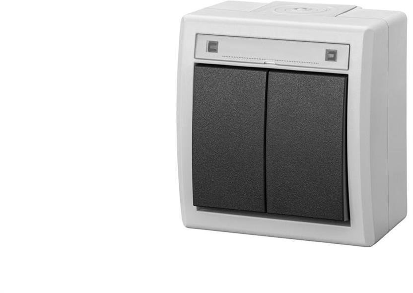 Elektro-Plast AQUANT 2K łącznik natynkowy znikowy