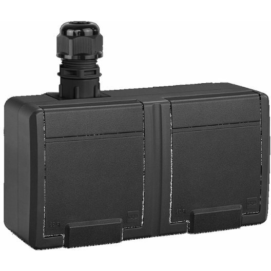 Elektro-Plast natynkowe z ueniem 2x2P+Z IP65