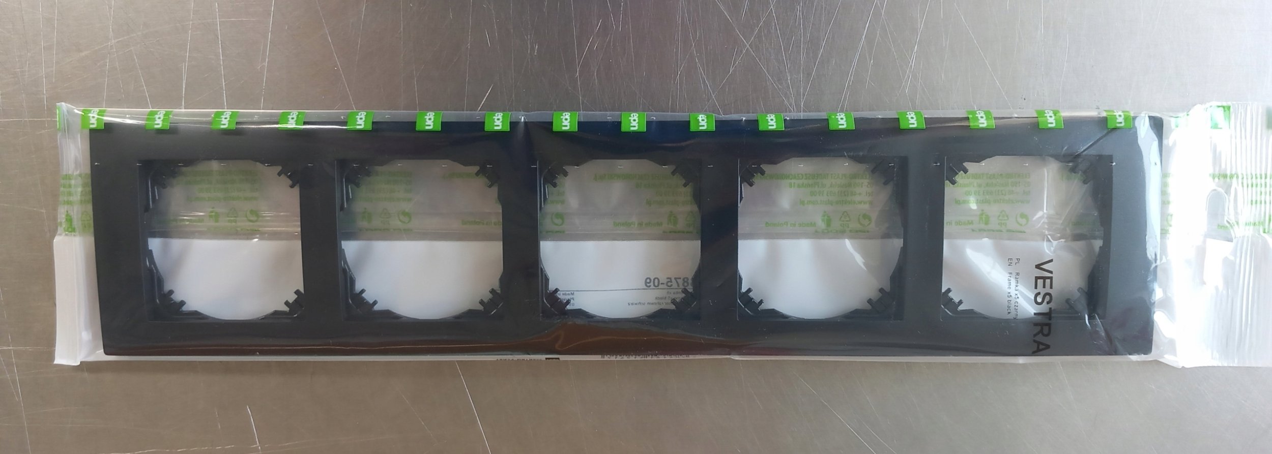 Elektro-Plast VESTRA ramka pięciokrotna IP20  3875-09