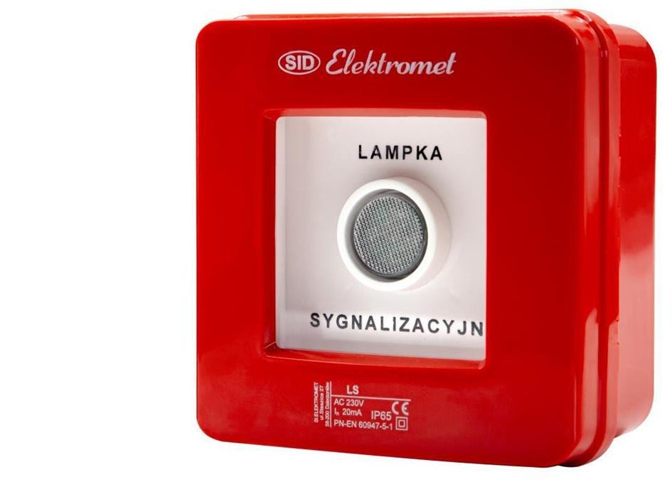Elektromet Lampka sygnalizacyjna natynkowa LS 230z