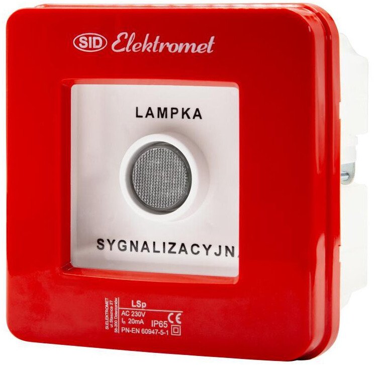 Elektromet Lampka sygnalizacyjna podtynkowa LSp 24z