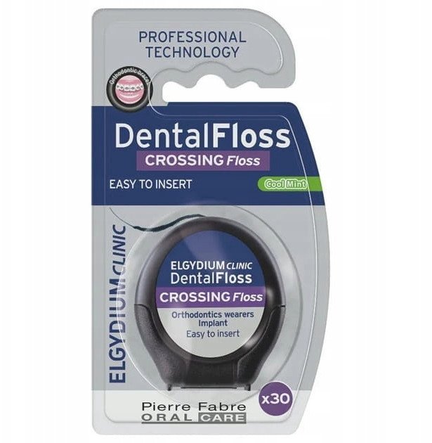 Elgydium OTC ELGYDIUM CLINIC CROSSING FLOSS