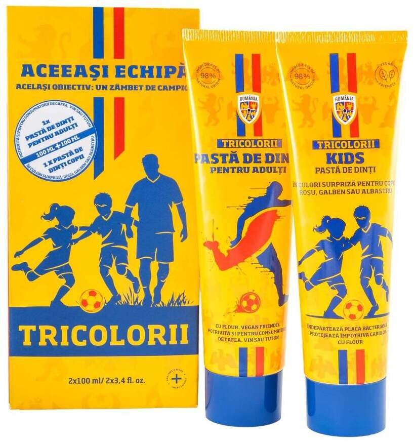 Elgydium Set Tricolorii: Tricolorii, Stain Protection