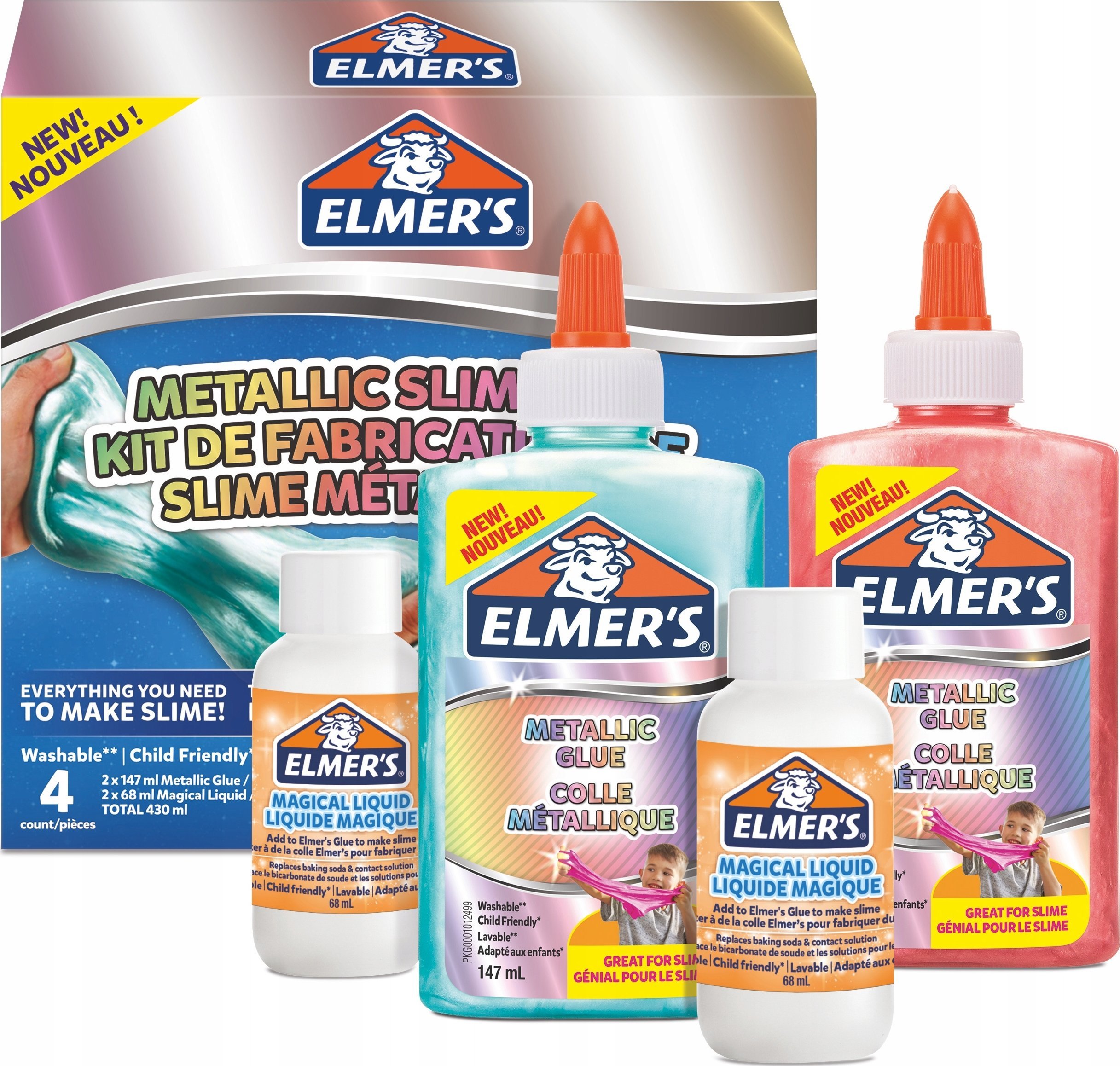 Elmers Elmer`s - Metallic Slime Kit