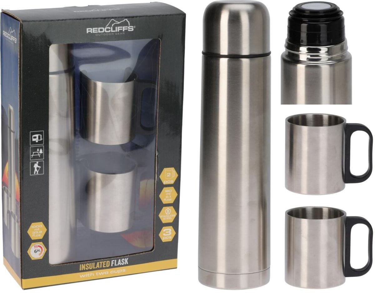 Emsa Stainless steel thermos 1L, 2