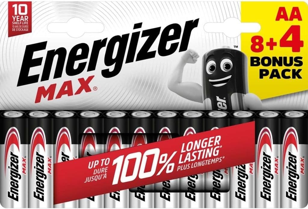 Energizer Max AA, Single-use battery, AA
