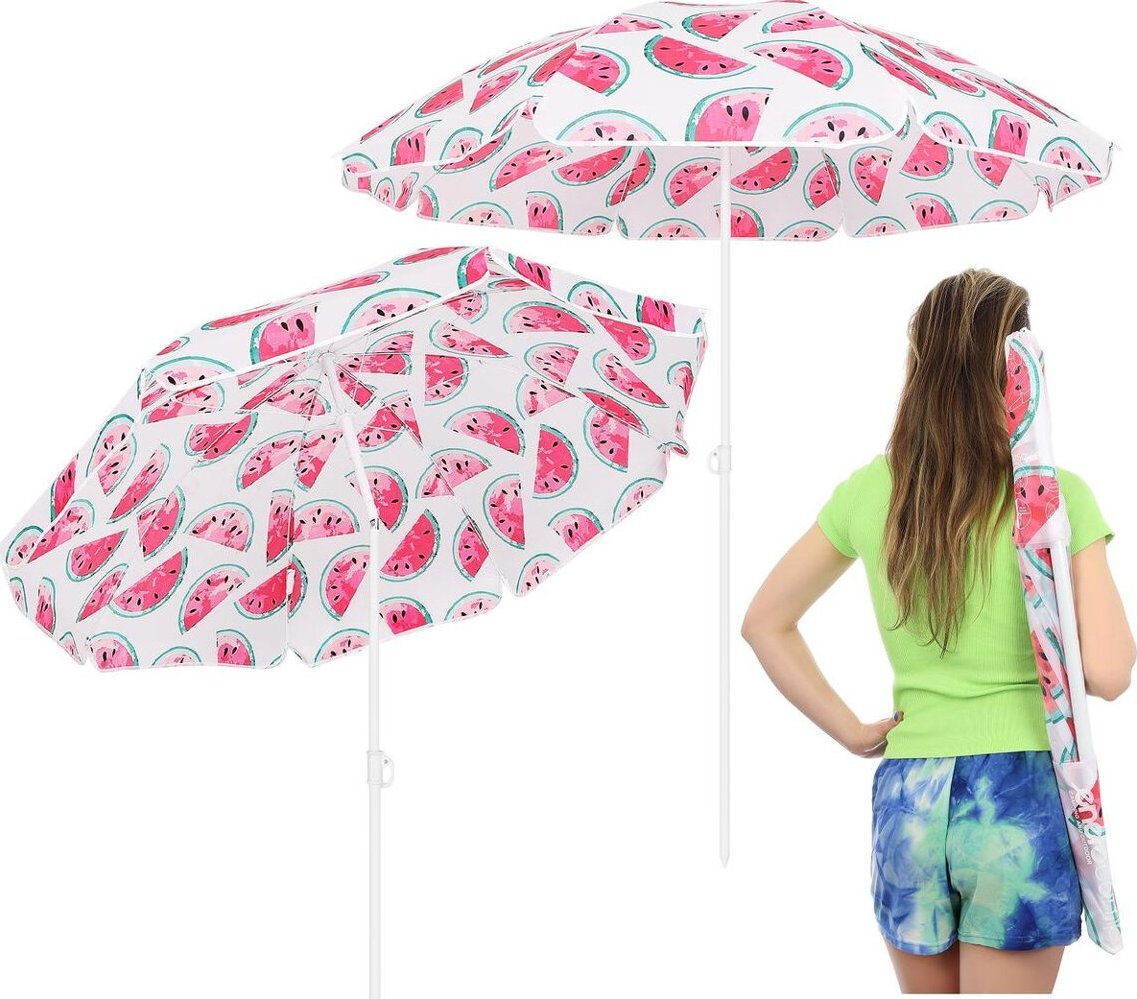 Enero Parasol plażowo balkonowy 160cm arbuz