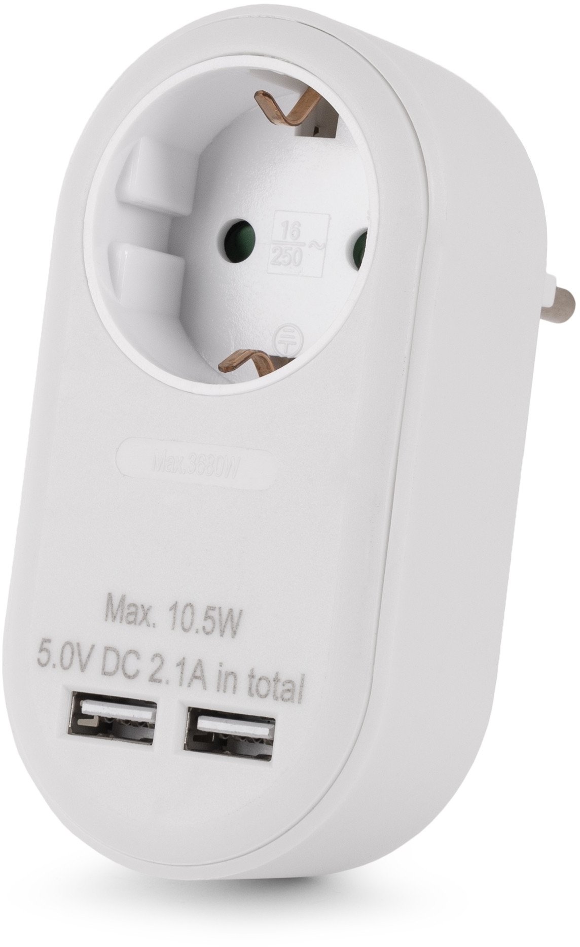 ENTAC Entac EPAG-1EE-2USB-W adapter wtyczek ch