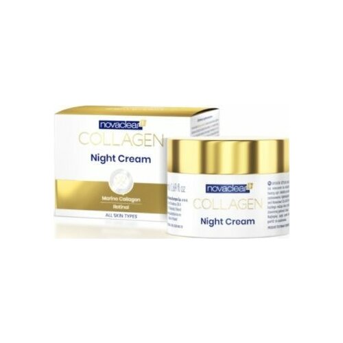 Equalan Pharma Novaclear Collagen, Ujędrniająco-wygładzający krem50