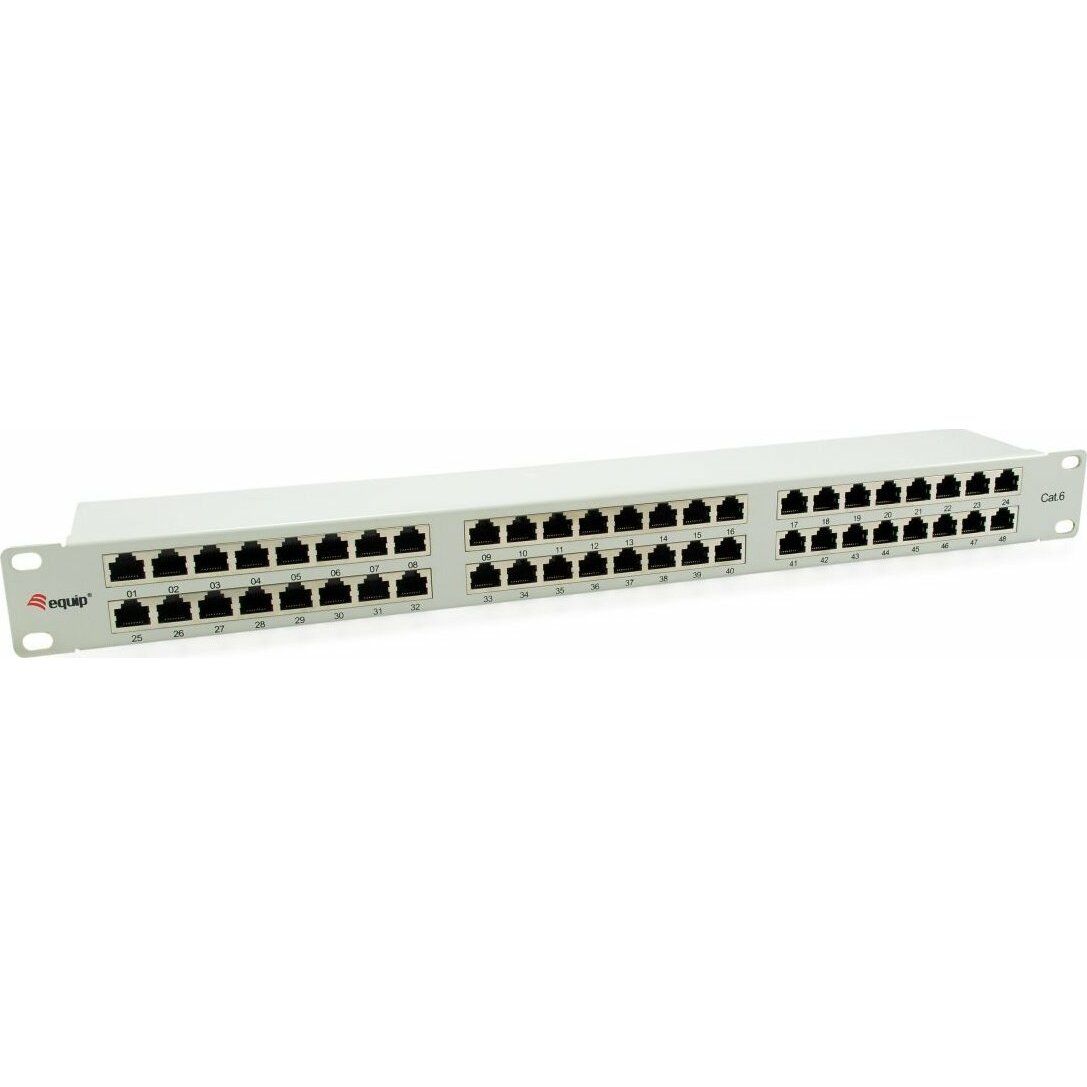 Equip Patchpanel 48x RJ45 Cat6 19"