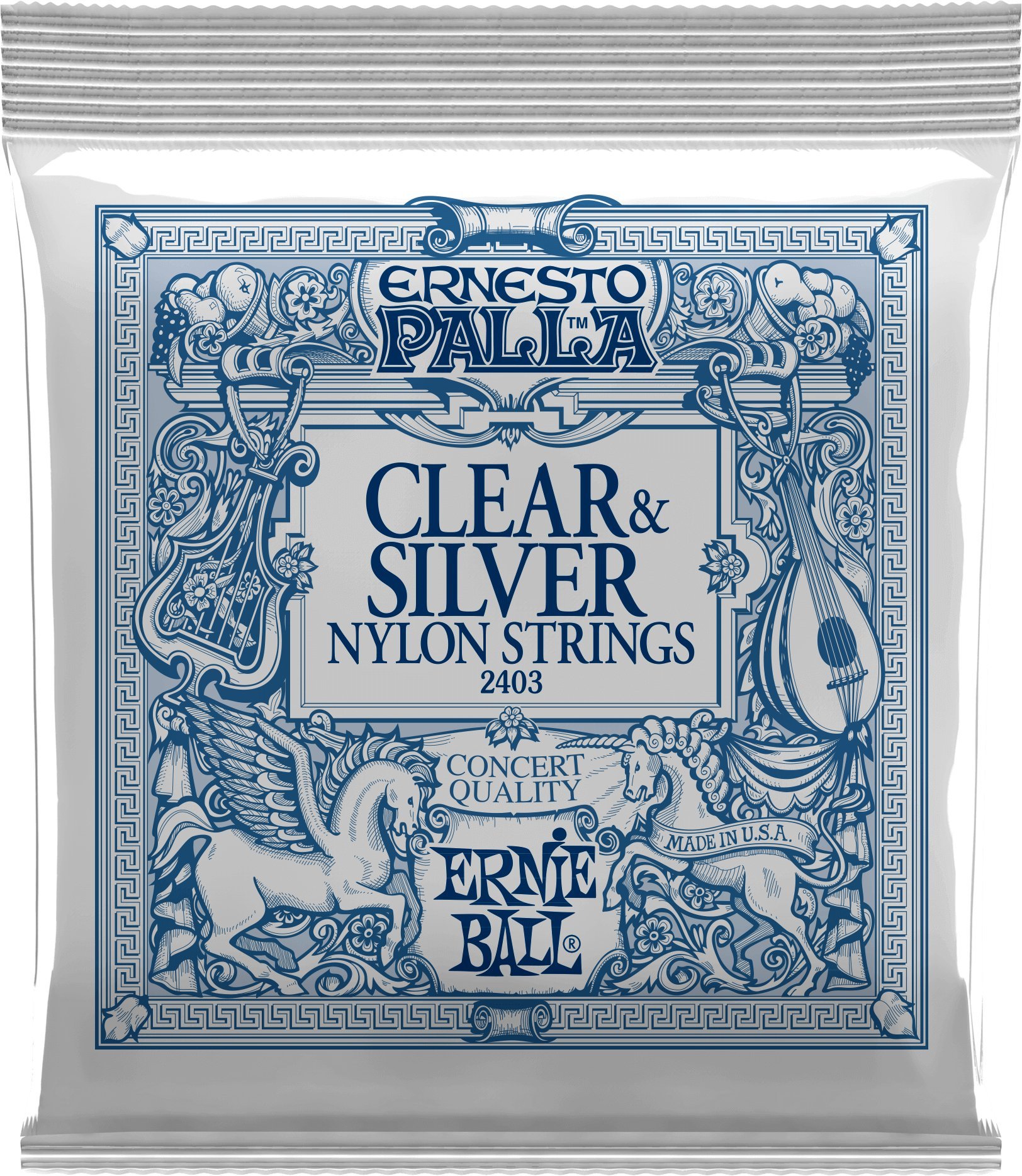 ERNIE BALL 2403 Clear & Silver