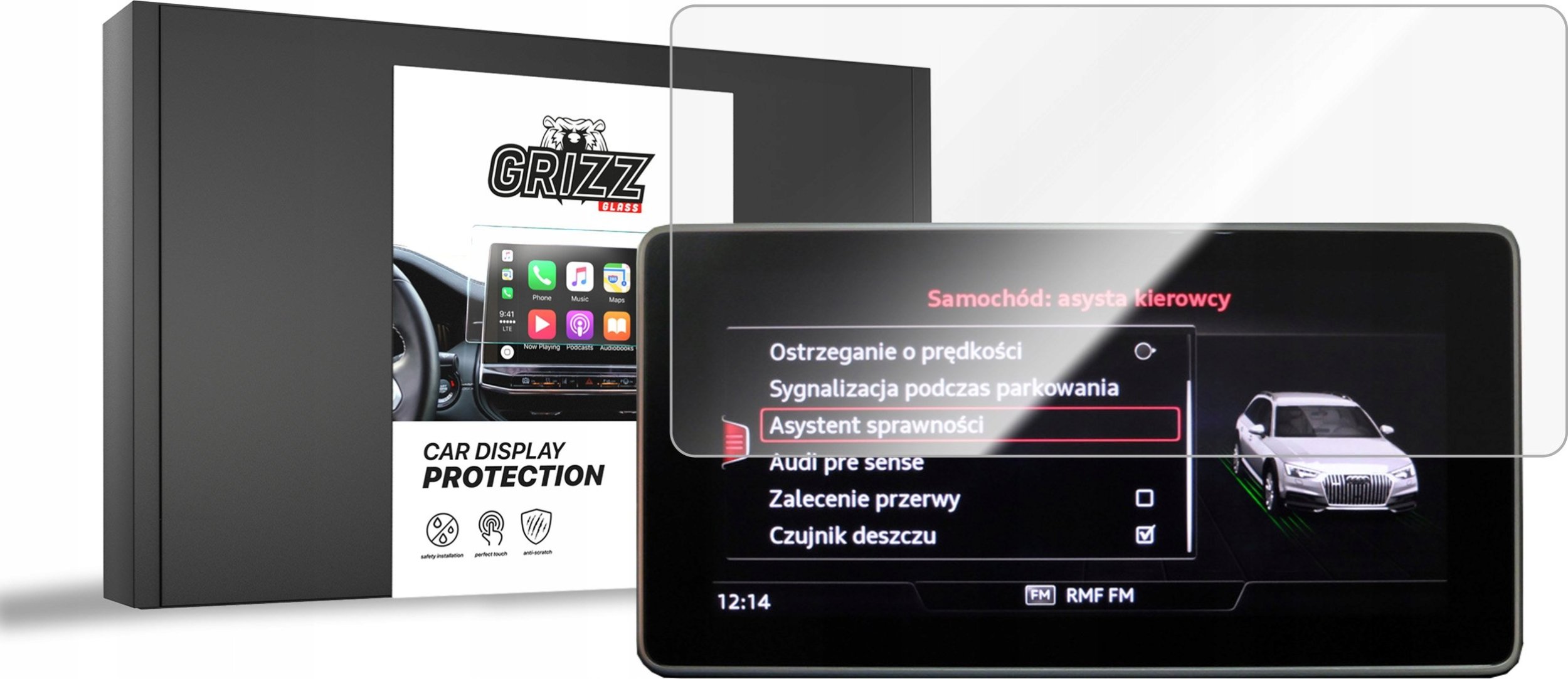 Etui do nawigacji GrizzGlass CarDisplay Protection
