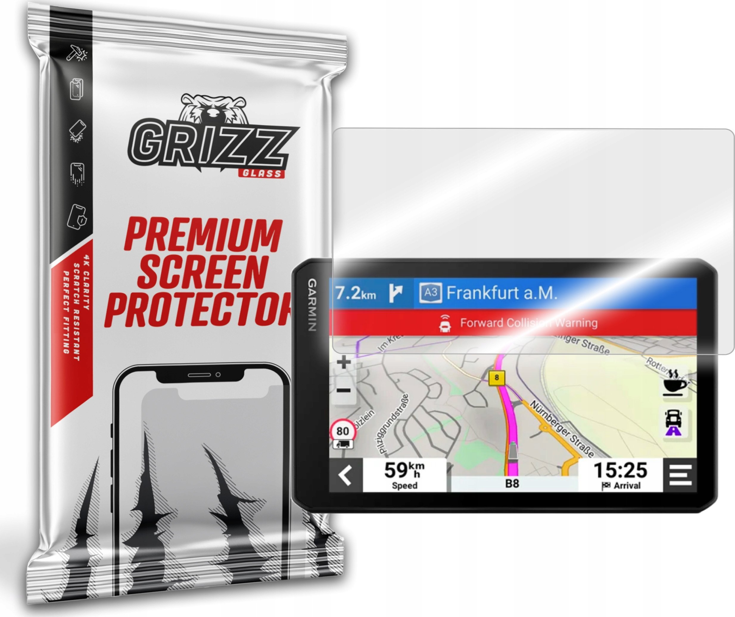 Etui do nawigacji GrizzGlass   HybridGlass Garmin