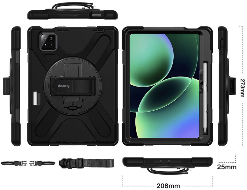 Etuitablet Crong Defender Plus - Pancerne