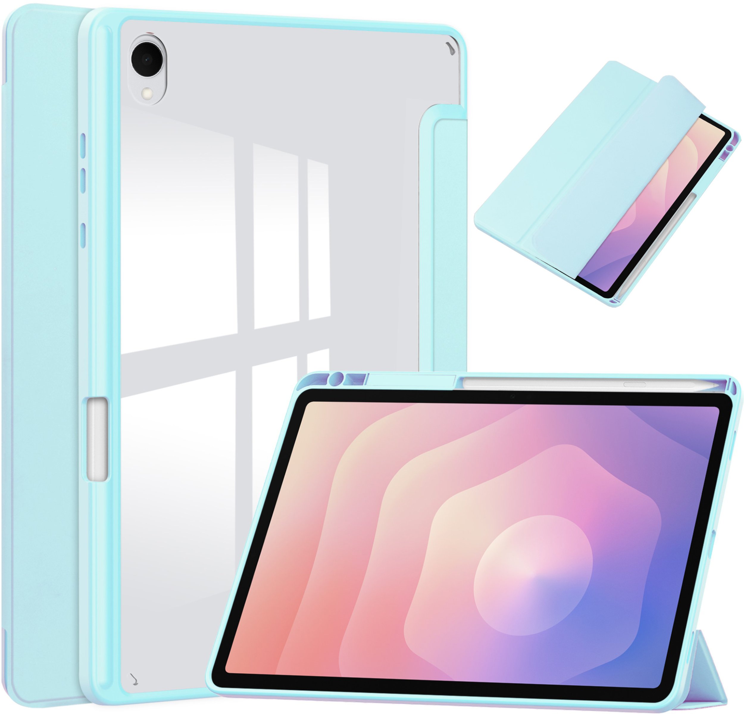 Etuitablet Strado-Tech Clear Pencil do Samsung