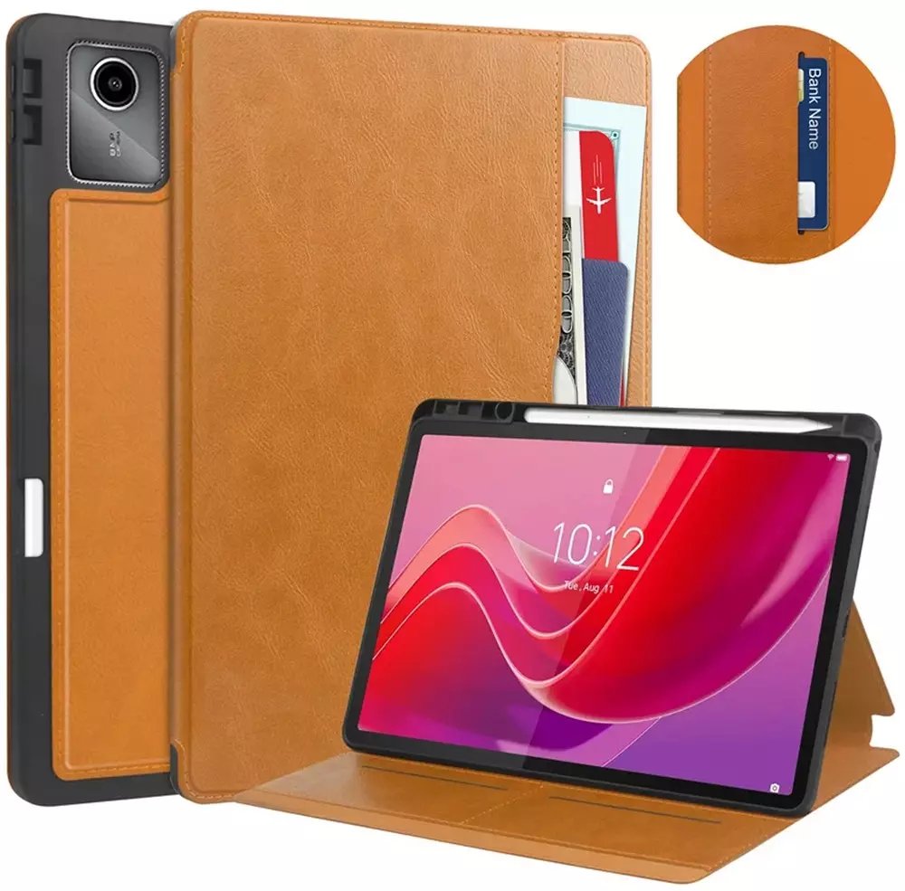 Etuitablet Strado-Tech Etui skórzane z kieszeniami