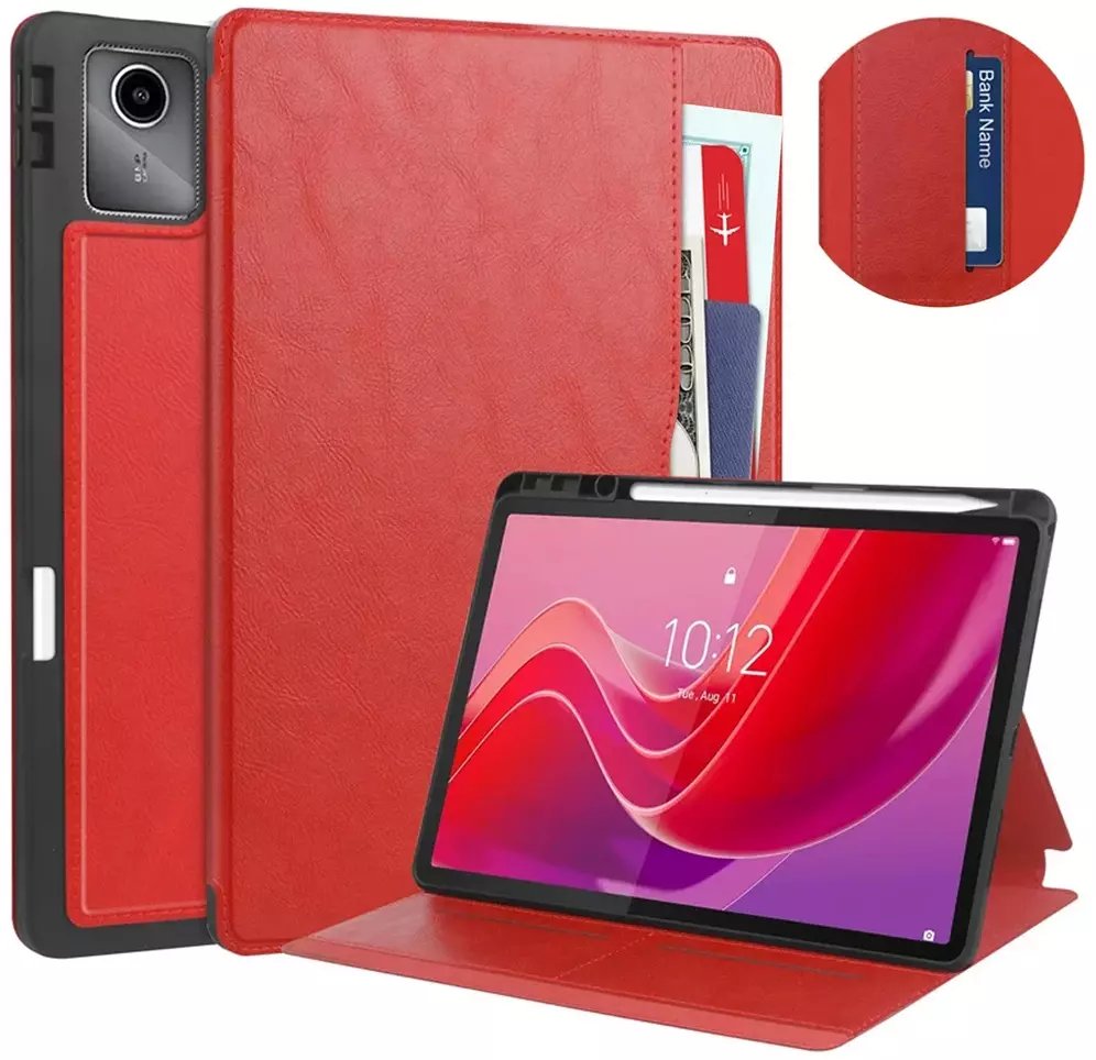 Etuitablet Strado-Tech Etui skórzane z kieszeniami