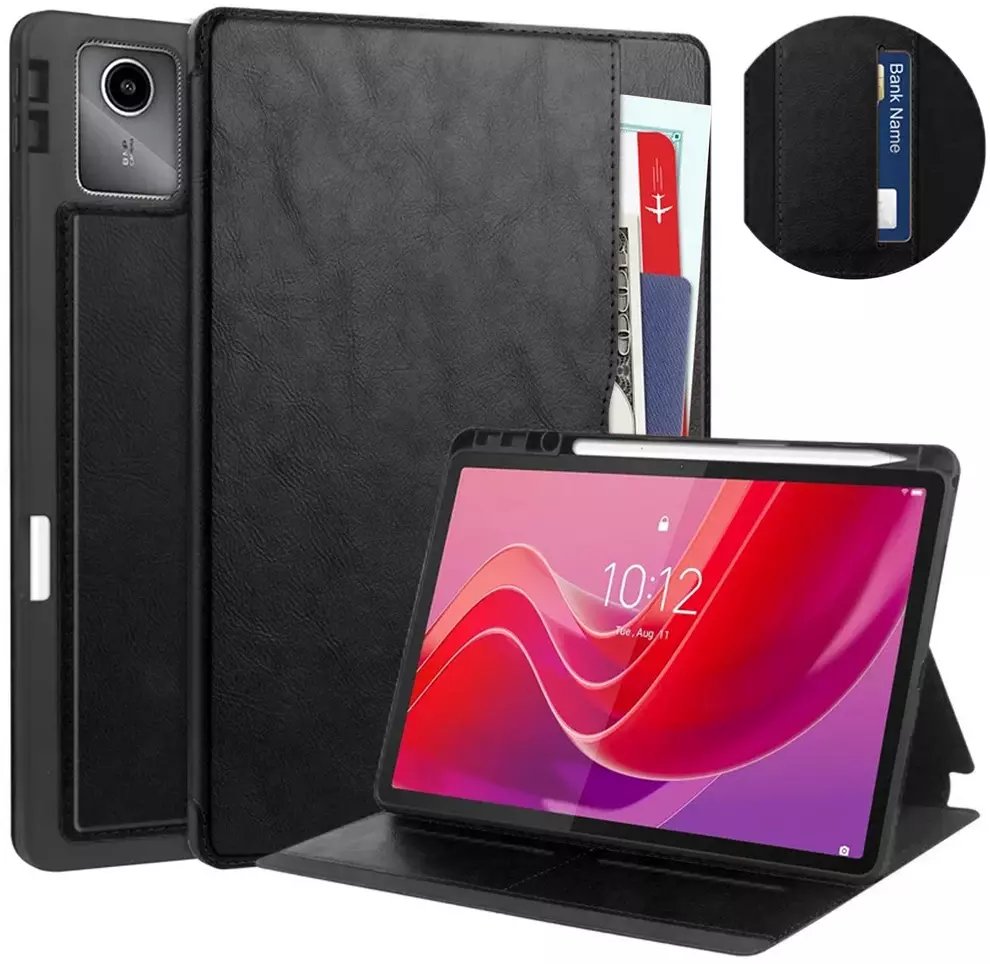 Etuitablet Strado-Tech Etui skórzane z kieszeniami/