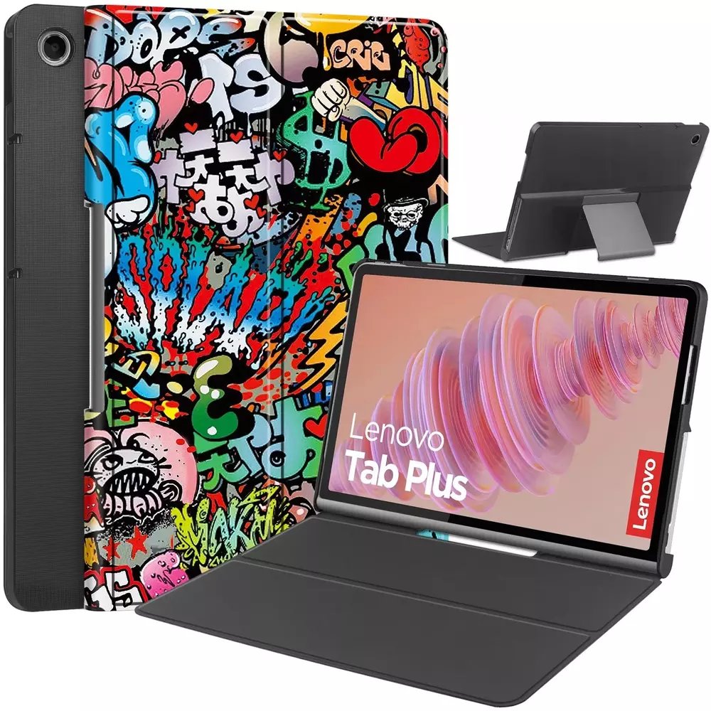 Etuitablet Strado-Tech Graphic Lenovo Tab Plus