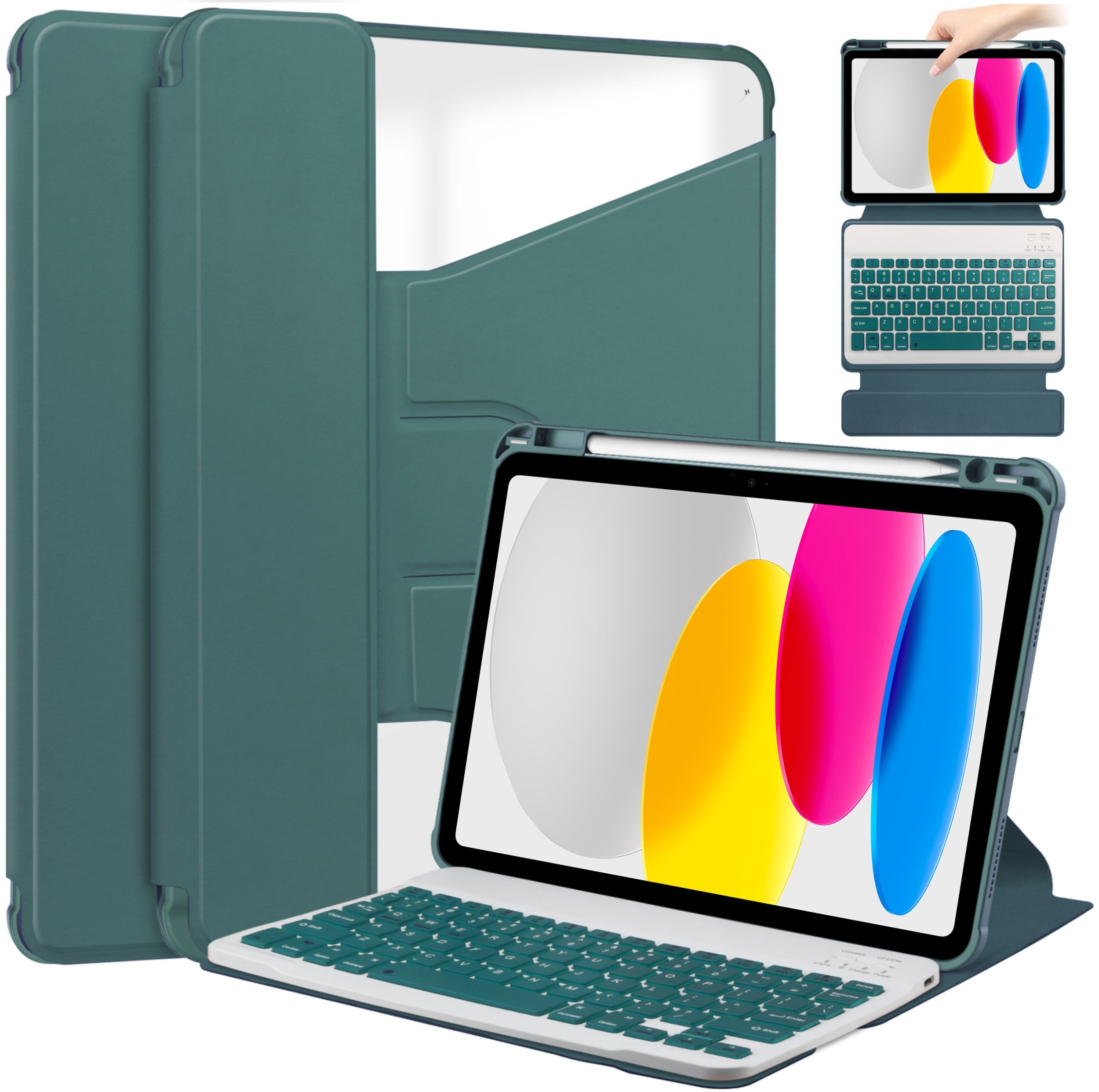 Etuitablet Uniq 360 z klawiaturą do