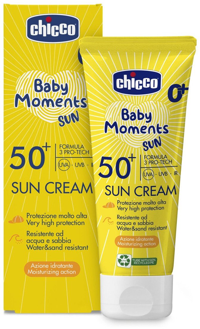 Eucerin do opalania CHICCO Baby Moments