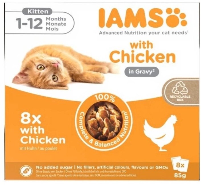 Eukanuba IAMS Delights Kitten in Gravy