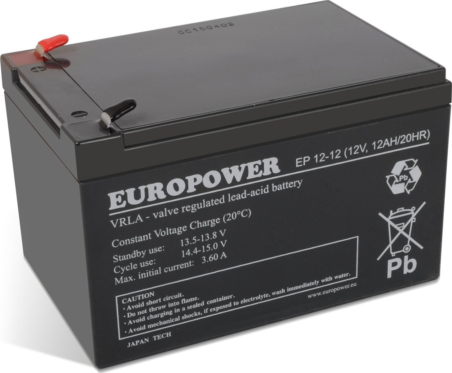 Europower  12V 12Ah AGM EP12-12 |