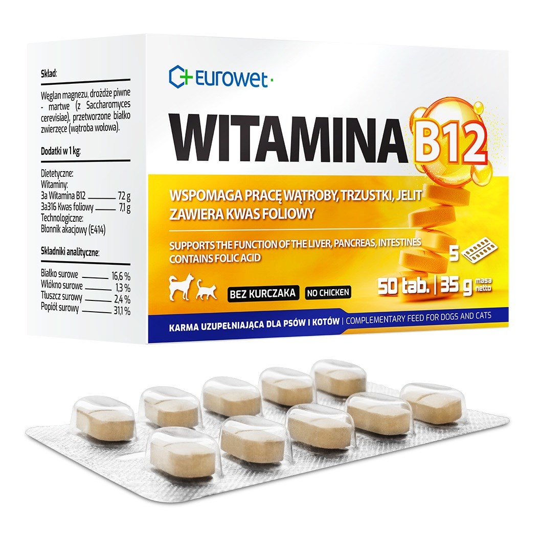 EUROWET Vitamin B12- supplements for dogs
