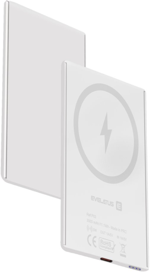Evelatus Power Bank Ārējais s 3000mAh