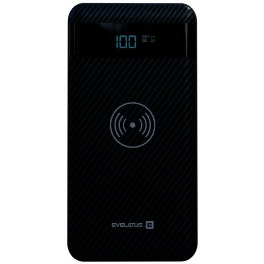 Evelatus Zewnętrzny Power Bank Wireless 10000