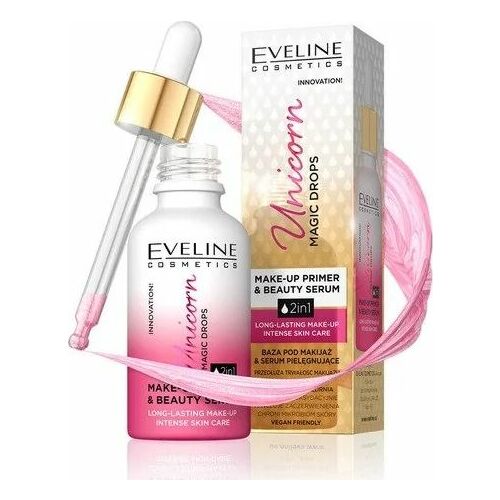 Eveline serum Primer Unicorn pod makijaż