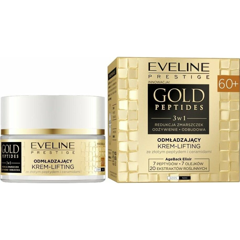 Eveline Gold Peptides Odmładzający Krem-Lifting 60+