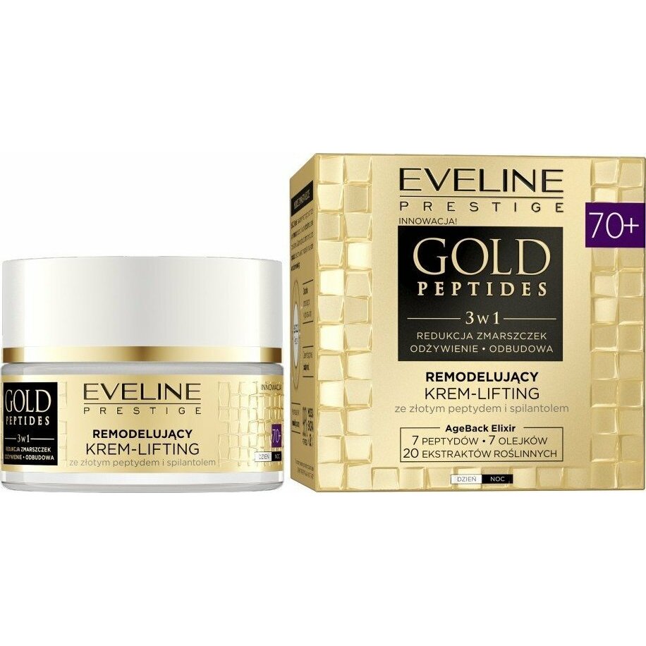 Eveline Gold Peptides Remodelujący Krem-Lifting 70+