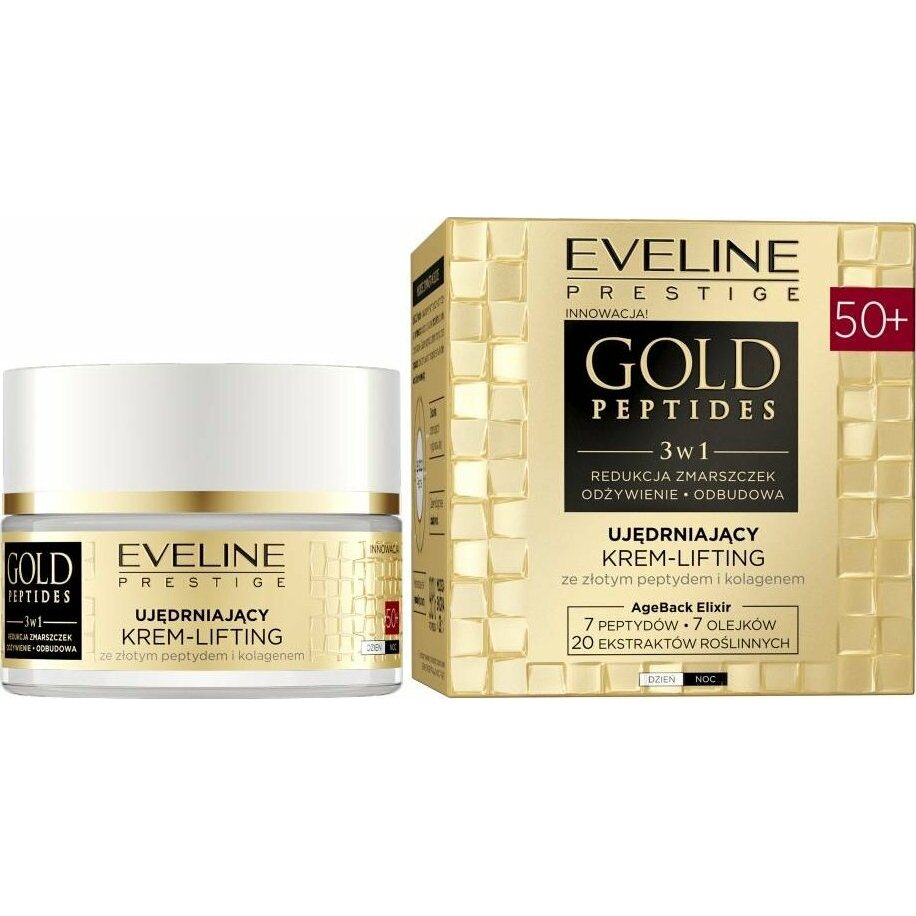 Eveline Gold Peptides Ujędrniający Krem-Lifting 50+