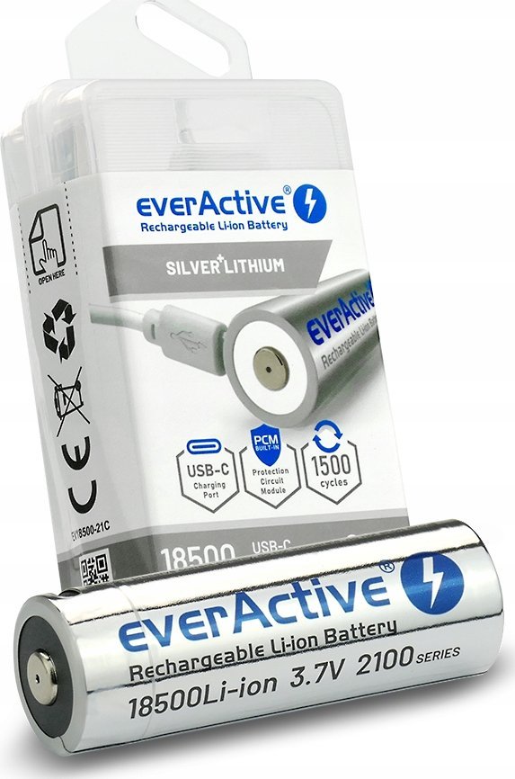EverActive  18500 3,7V Li-ion 2100