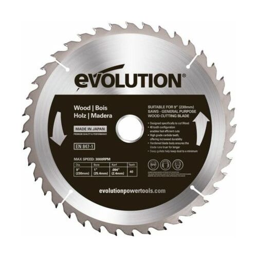 Evolution widiowa TCT 230mm 40z (EVO-230-40-D)