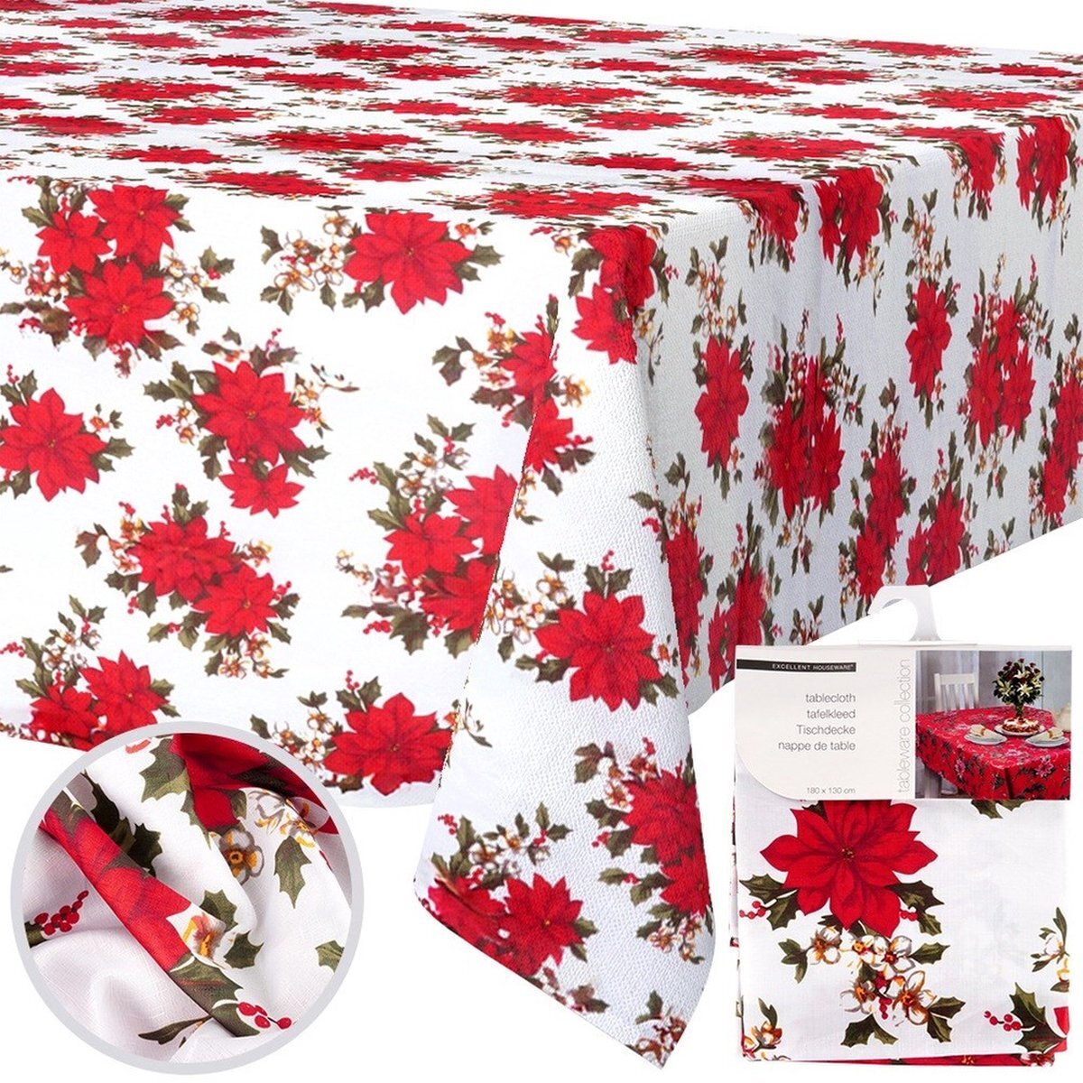 Excellent Houseware Obrus  plamoodporny 180x130CM EXCELLENT