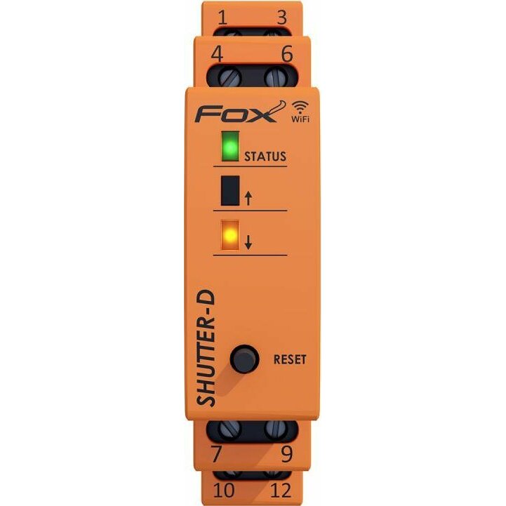 F&F FOX -  roletszynę DIN SHUTTER-D