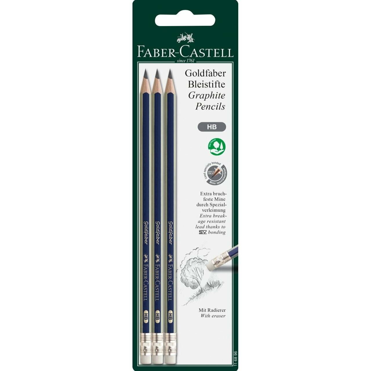 Faber-Castell Faber-Castell 116896 ołówekHB 3 |
