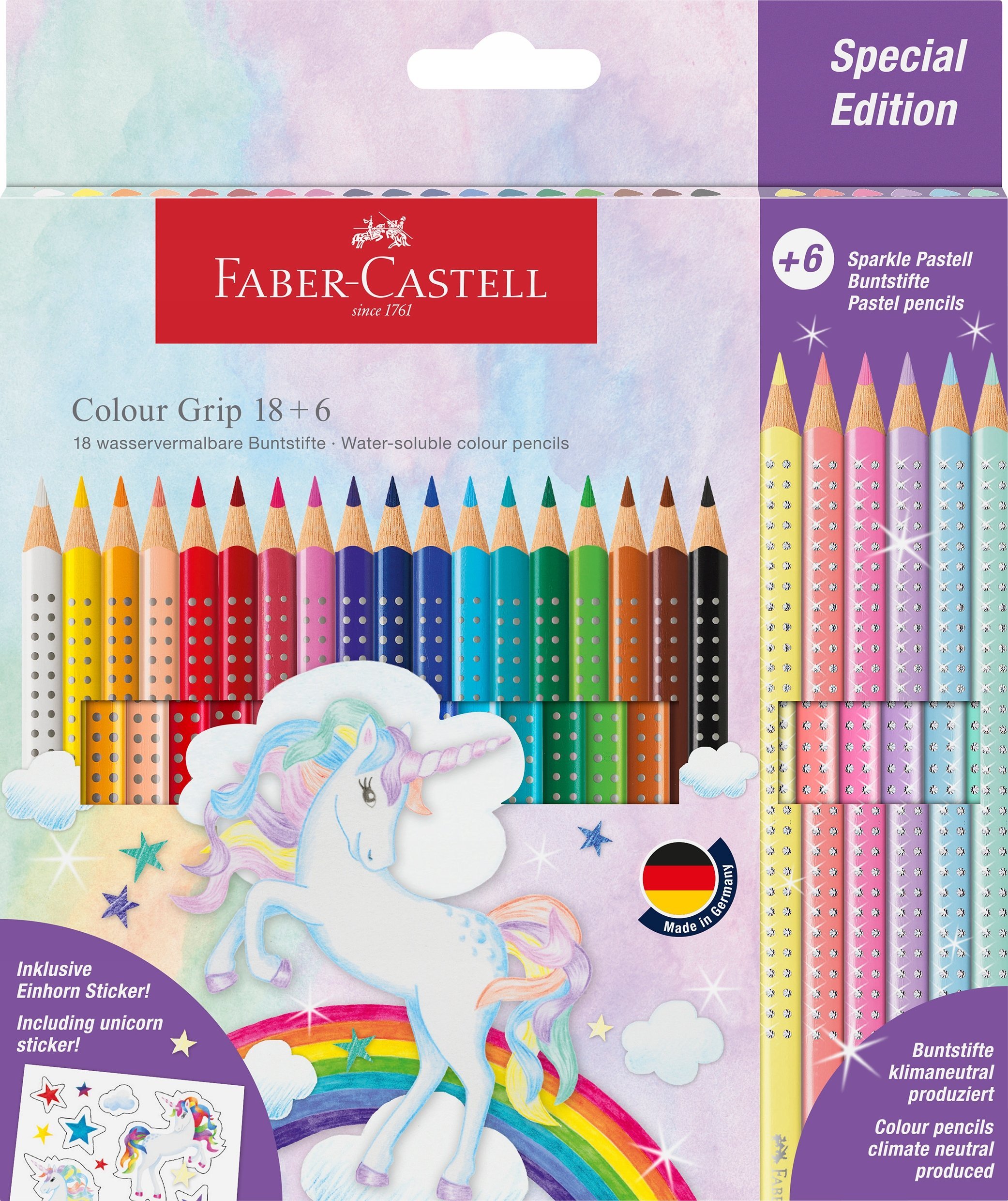 Faber-Castell Grip 2001 Unicorn pencil crayons