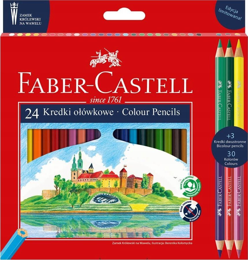 Faber-Castell ołówkowe WAWEL 24+3 | 4005402014811