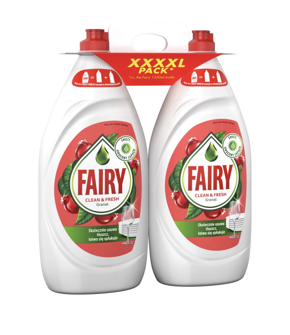 FAIRY Pomee trauku mazgāšanas līdzek, 2x1350ml