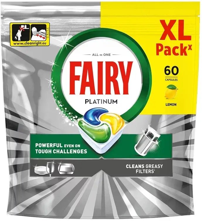Fairy Plemon dishwash capsule. 60PCS |