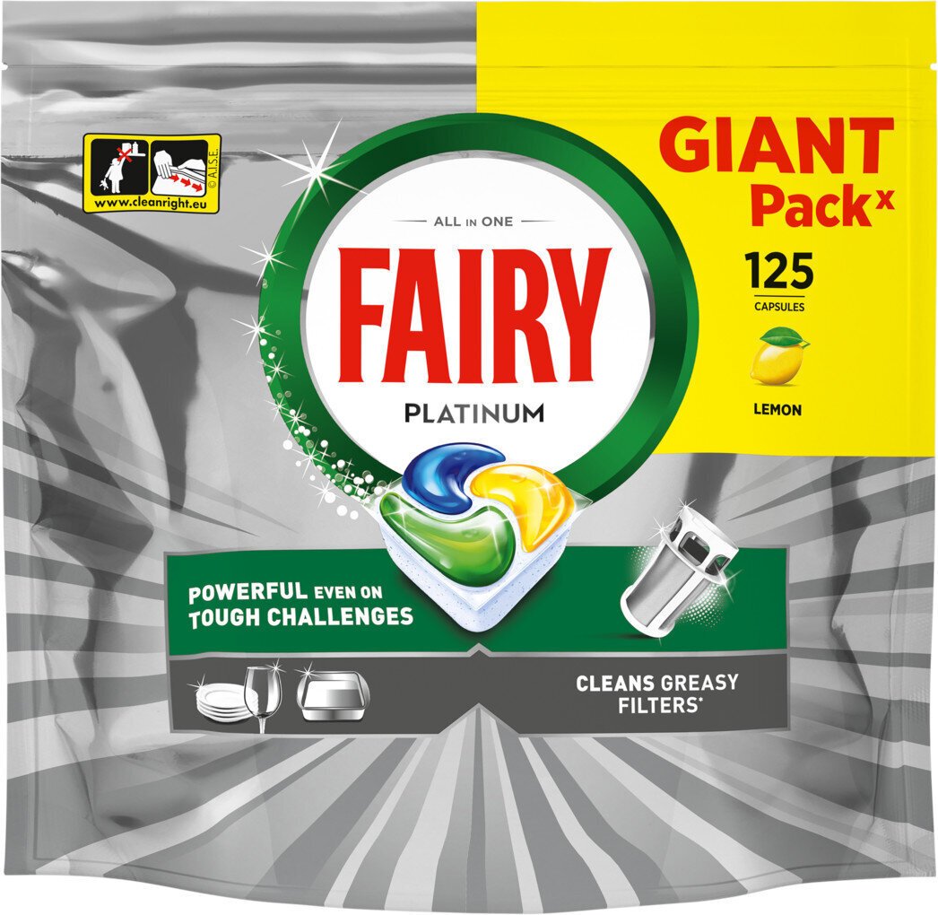 Fairy Platinum All In One Lemon