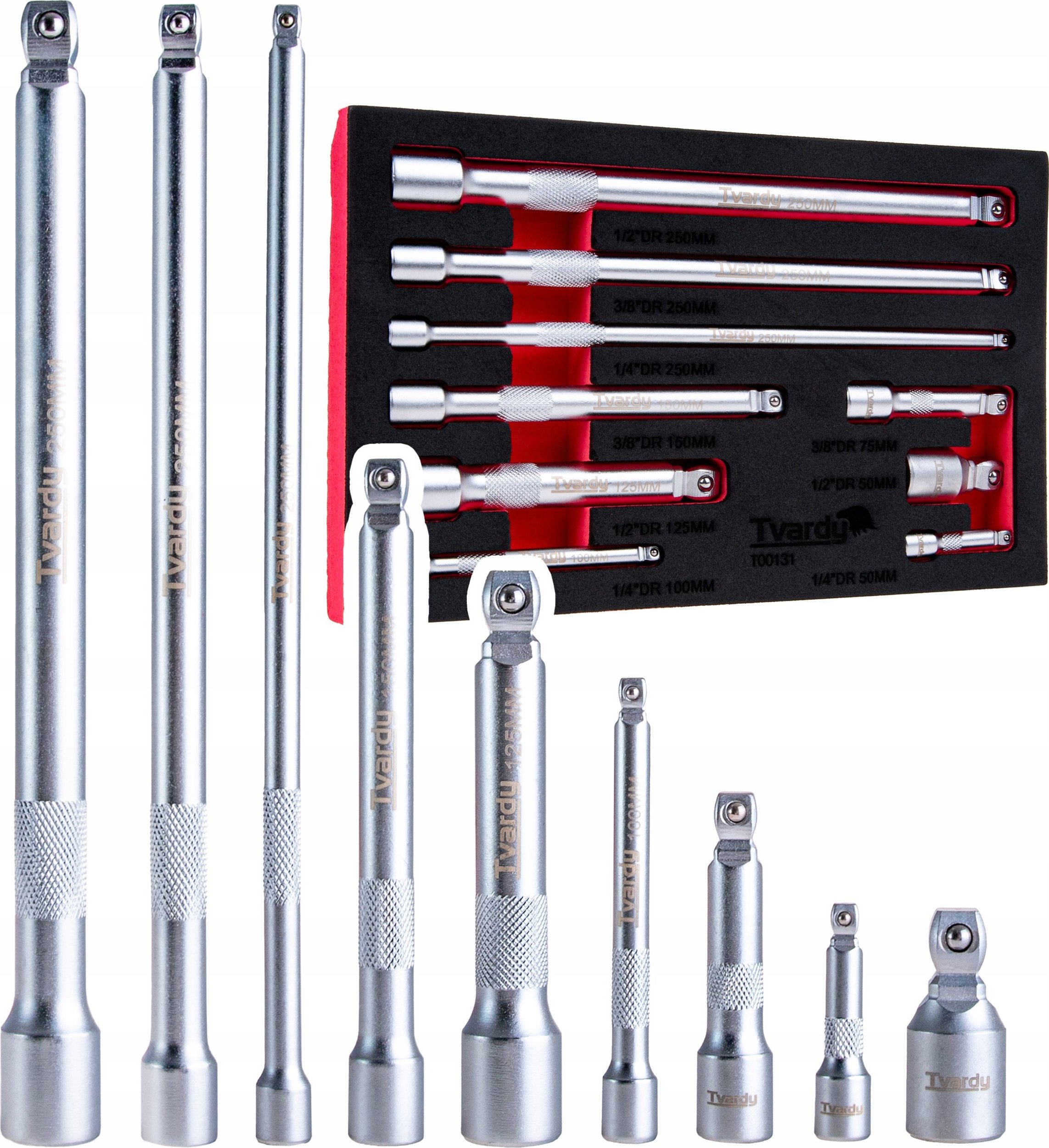 Falon-Tech przedłużek uchylnych 1/4" 3/8" 1/2"