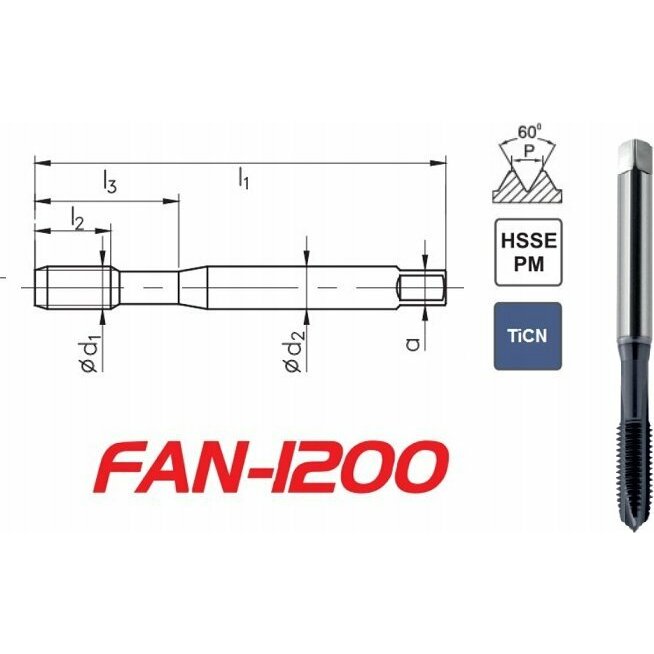 Fanar GWINTOWNIK M 6 DIN-371B (6H)