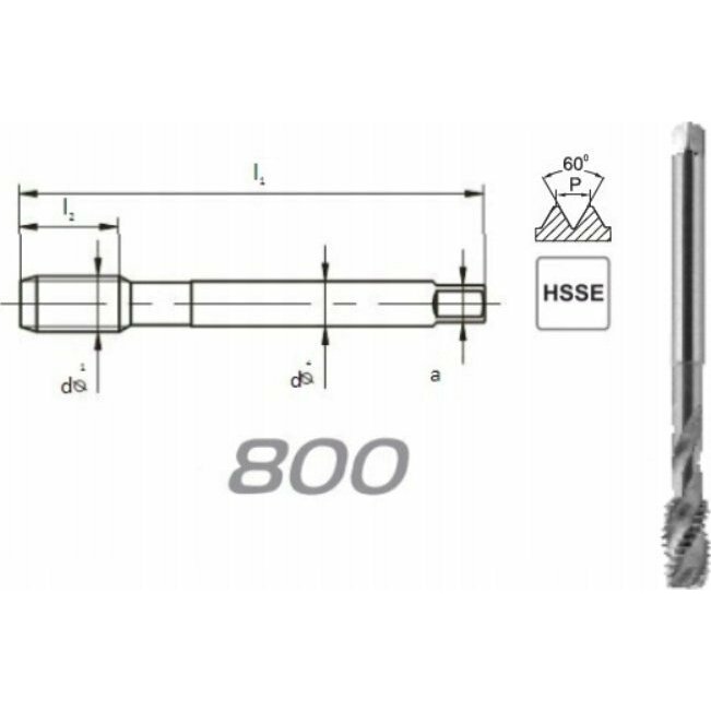 Fanar GWINTOWNIK M24x1,5 DIN-374C R40